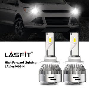 Lasfit 9005 led high beam bulbs fit for 2014-2016 Ford Escape  