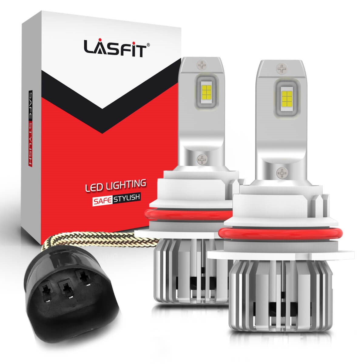 Kit LED HB4 Lens Power 8000Lm 6000k pour phare lenticulaire