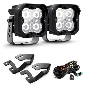 3" LED Pod Ditch Light Kit for Ford Bronco Sport 2021 | LASFIT