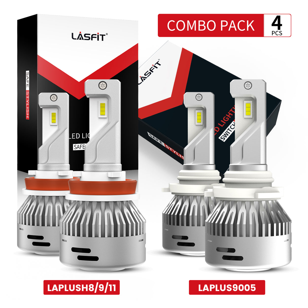 Lasfit LA Plus H11 9005 led headlight bulbs