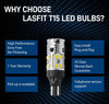 Lasfit white 921 led bulbs benefit