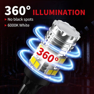 Lasfit white 921 led bulbs 360° illumination