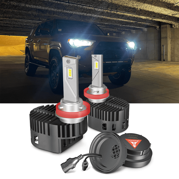 Toyota 4Runner 2014-2020 Custom H11 LED Bulbs with Dust