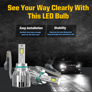 LCplus PSX26W 12278 LED Fog Light 50W 5000LM 6000K White | 2 Bulbs