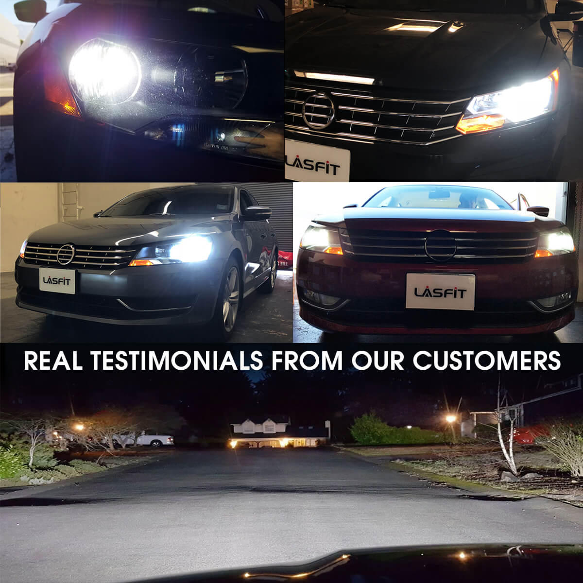 customer feedback of Custom H7 Pro-G2 LED bulbs 