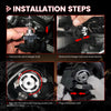 Lasfit custom-made H7 led bulbs installation steps