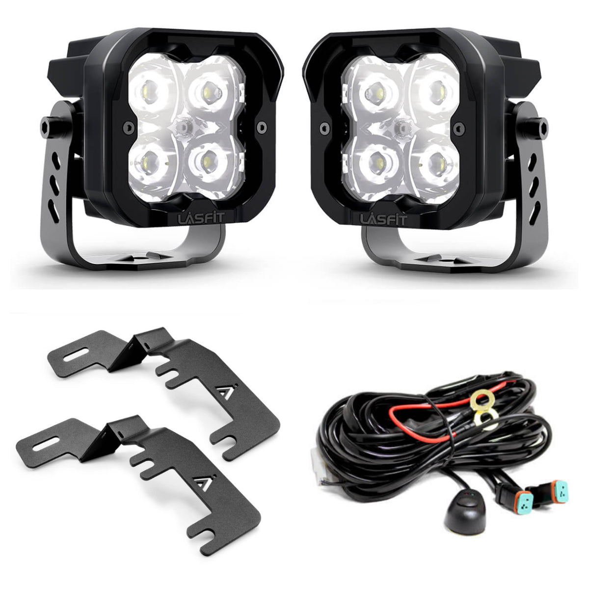 3" LED Pod Ditch Light Kit for 2015-2022 Chevrolet Colorado/GMC Canyon