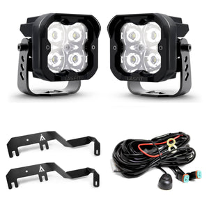 3" LED Pod Ditch Light Kit for Ford F-250 F-350 2017-2021 | LASFIT