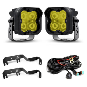 3" LED Pod Ditch Light Kit for Ford F-250 F-350 2017-2021 | LASFIT