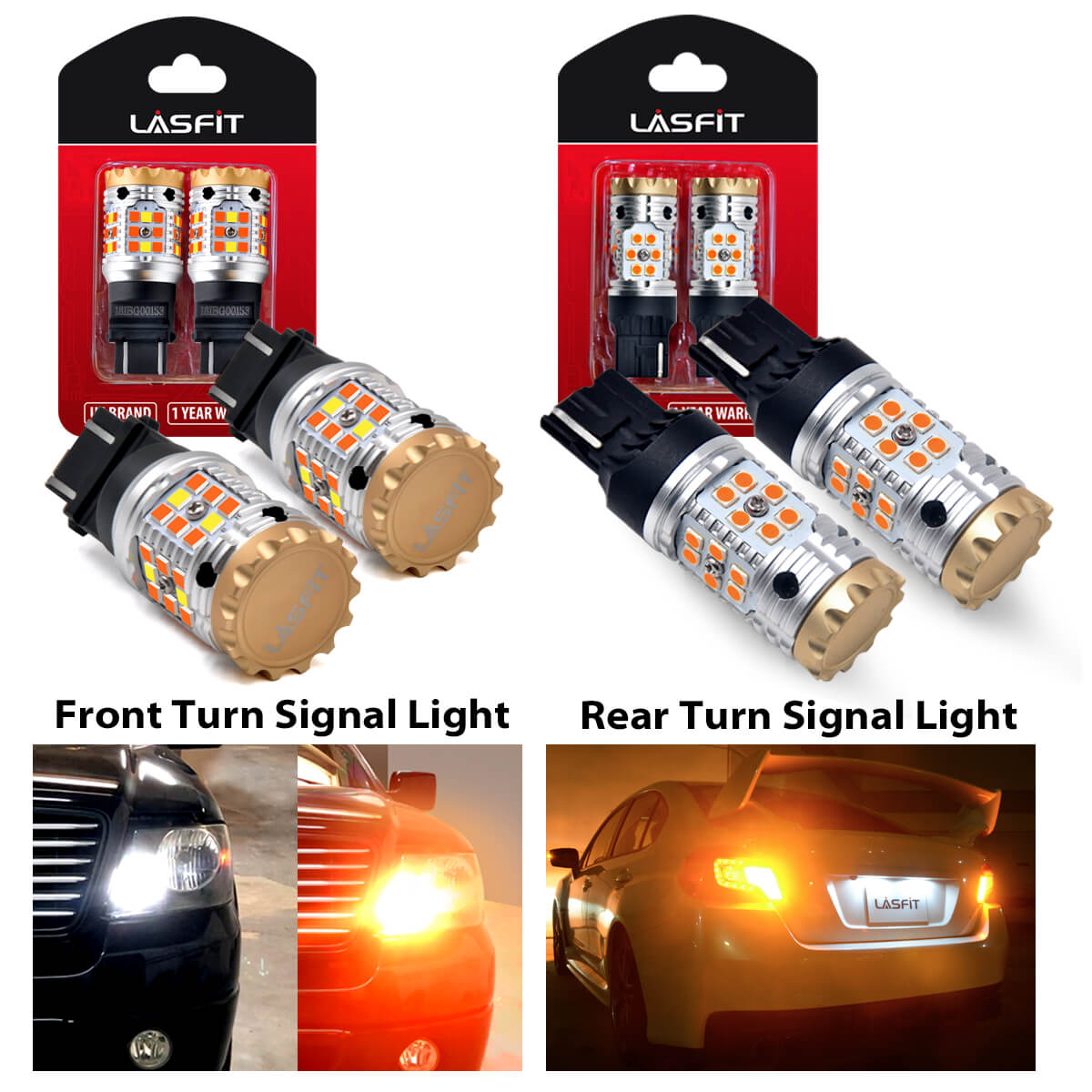 OEM Luz 1157 T15 Automotive LED Turn Signals 3030 1156 Bulb License Plate  Brake Light Festoon