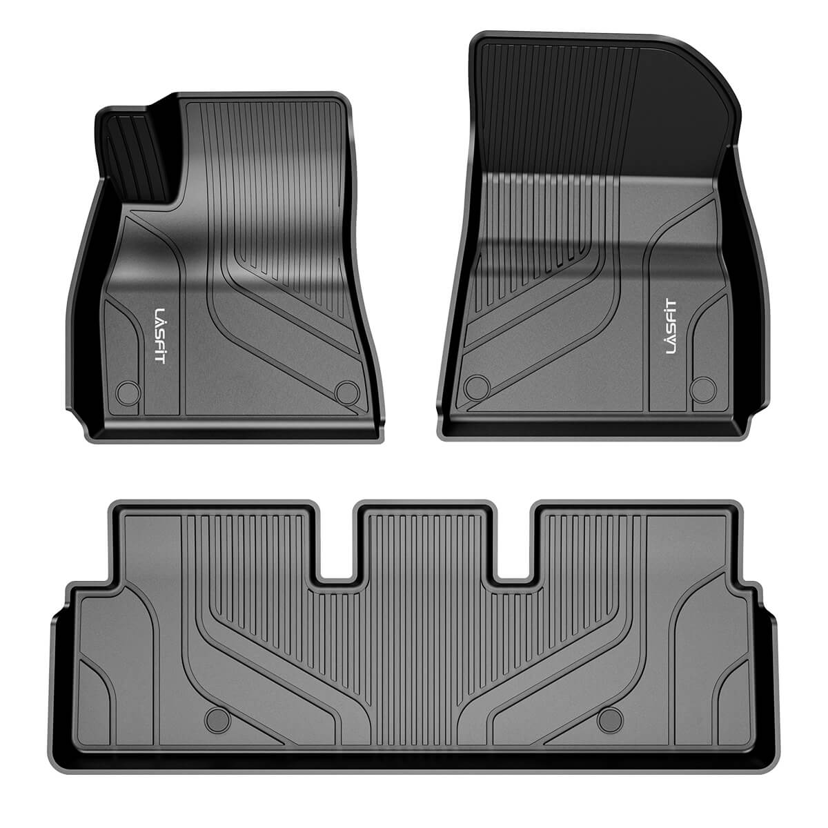 2011 Ford Fusion All-Weather Car Mats - Flexible Rubber Floor Mats