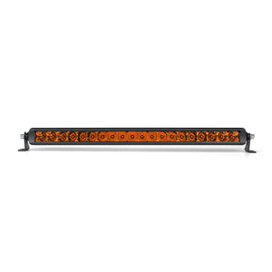 Lasfit 22" Off-Road LED Amber Light Bar With Slim Single Row Combo Flood Spot Design | Bumper Grille Mount