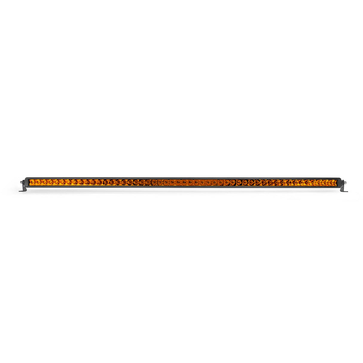 Lasfit 52" Off-Road LED Amber Light Bar With Slim Single Row Combo Flood Spot Design | Roof Rack Windshield Mount