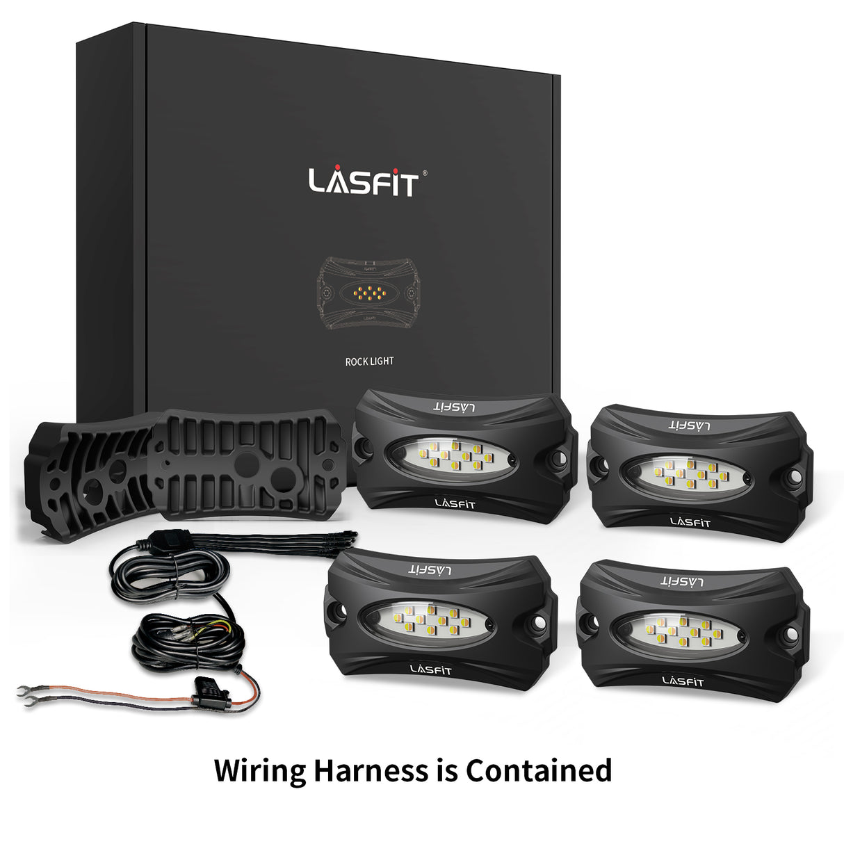 3" LED Pod Ditch Light Kit for Ford F-250 F-350 2017-2021 | LASFIT